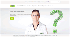 Desktop Screenshot of buchi.com